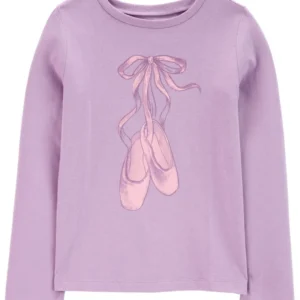 Playera con gráfico de ballet Carter's CHI